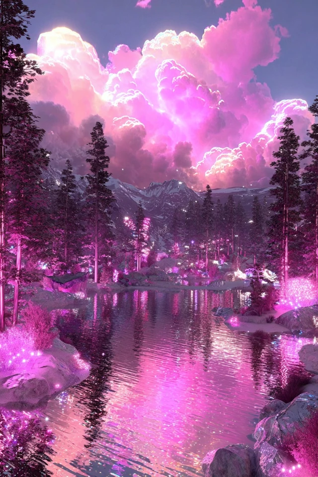 Neon Magenta Dream - Image 2