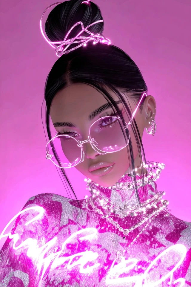 Neon Magenta Dream - Image 1