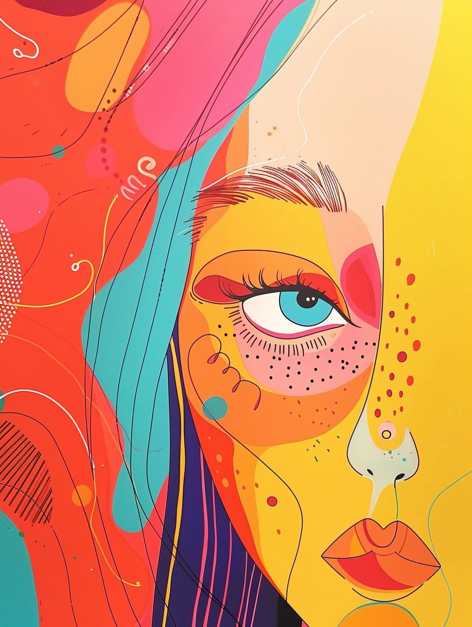 Vibrant Visions of Modern Femininity - Image 4