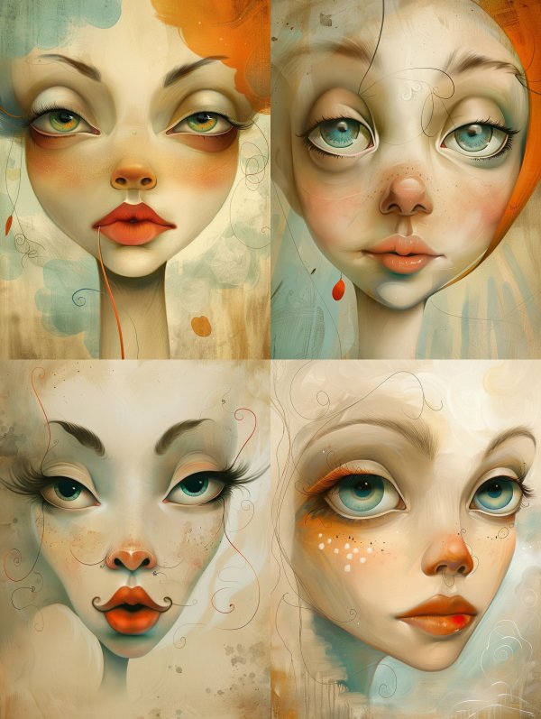 Ethereal Visions of Surreal Femininity