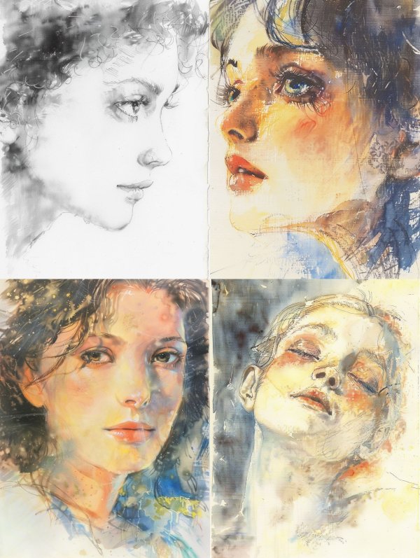 Ethereal Charcoal Whispers