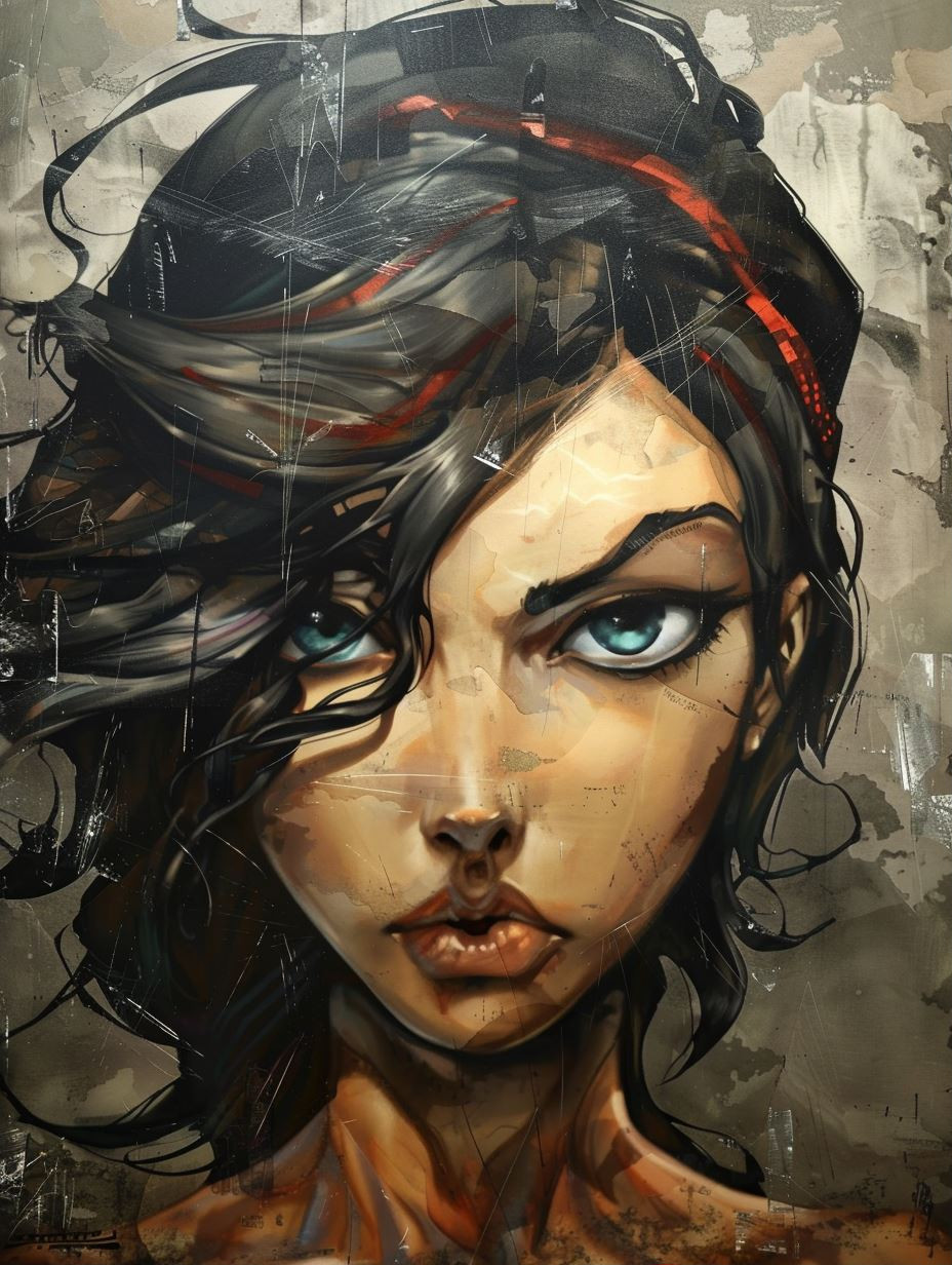 Gritty Digital Portraiture Study - Image 1