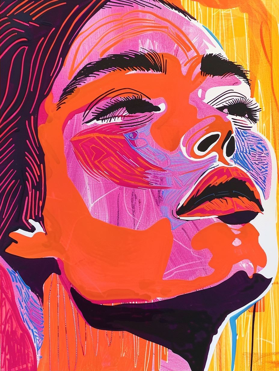 Vibrant Spectrum of Feminine Gazes - Image 2