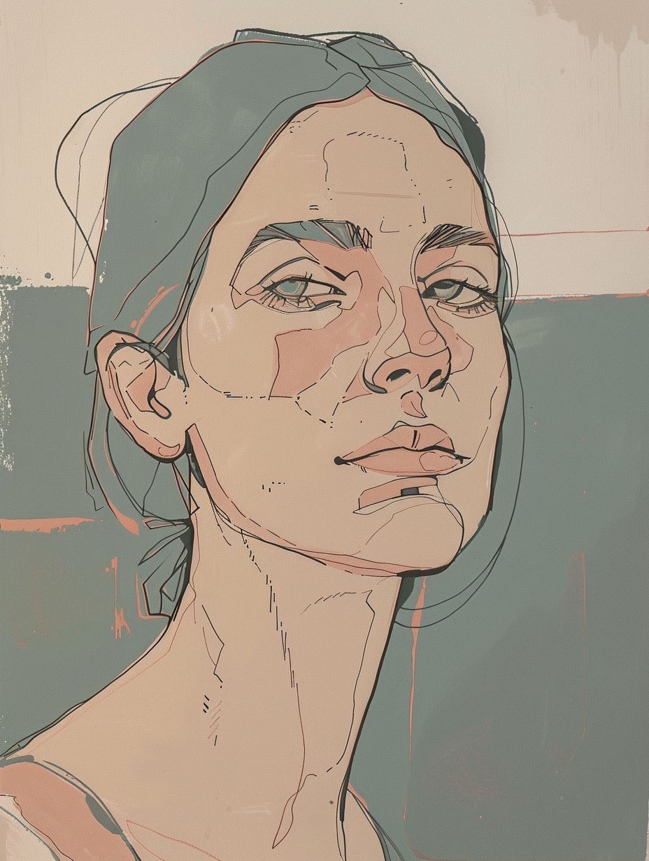 Muted Tones Modern Portraiture