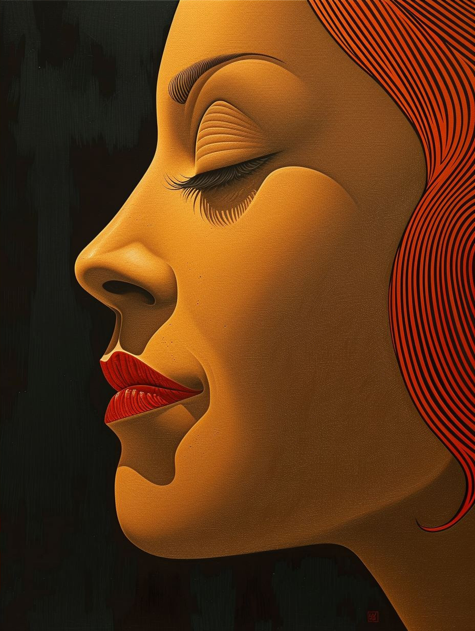 Amber Linear Elegance - Image 4