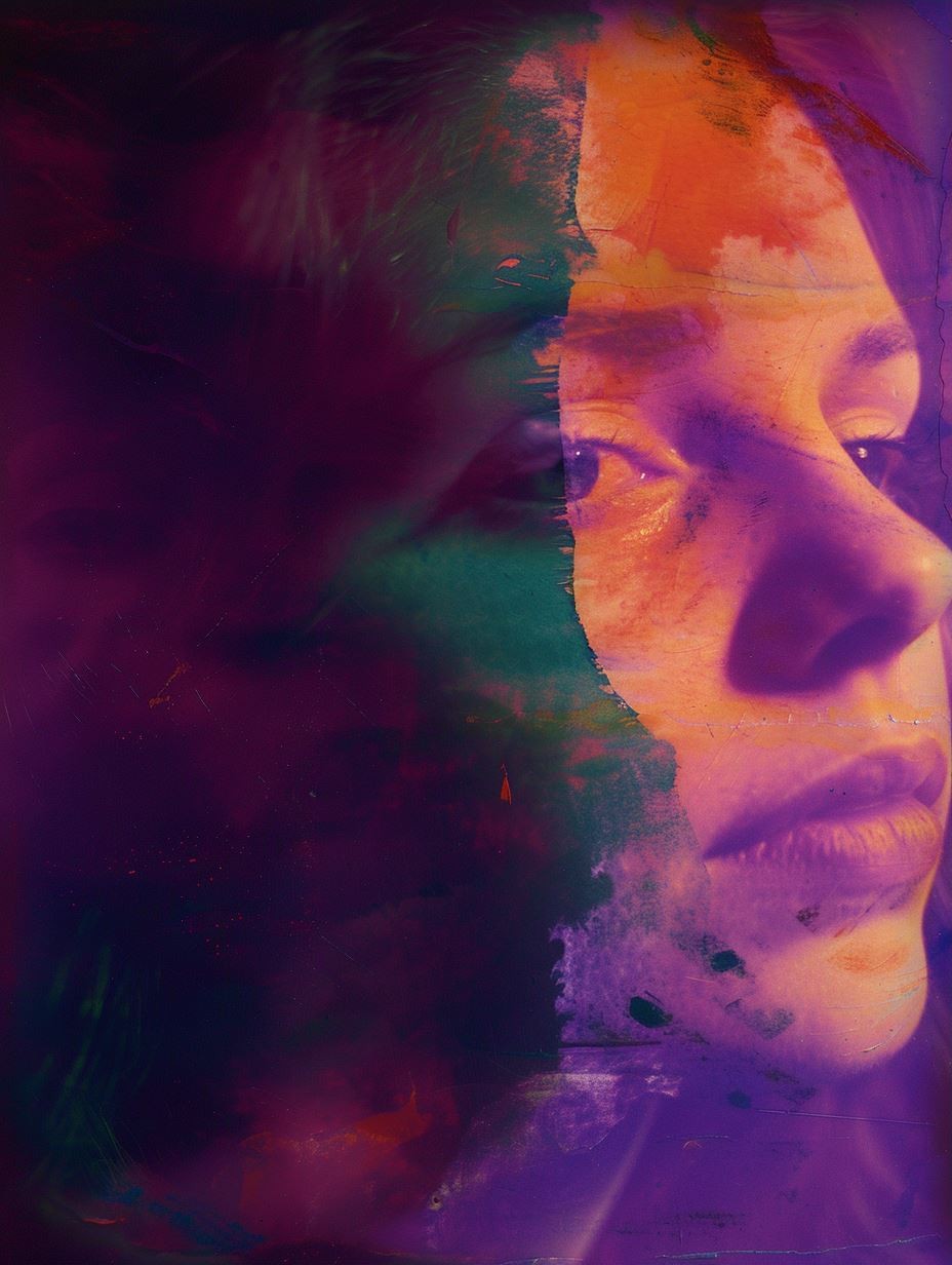 Neon Dream Double Exposure - Image 3
