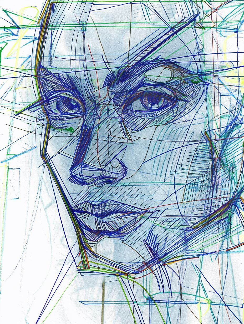 Geometric Visions of the Female Face - Image 4
