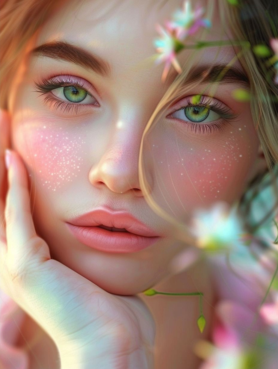 Ethereal Glow of Lunar Beauty - Image 2
