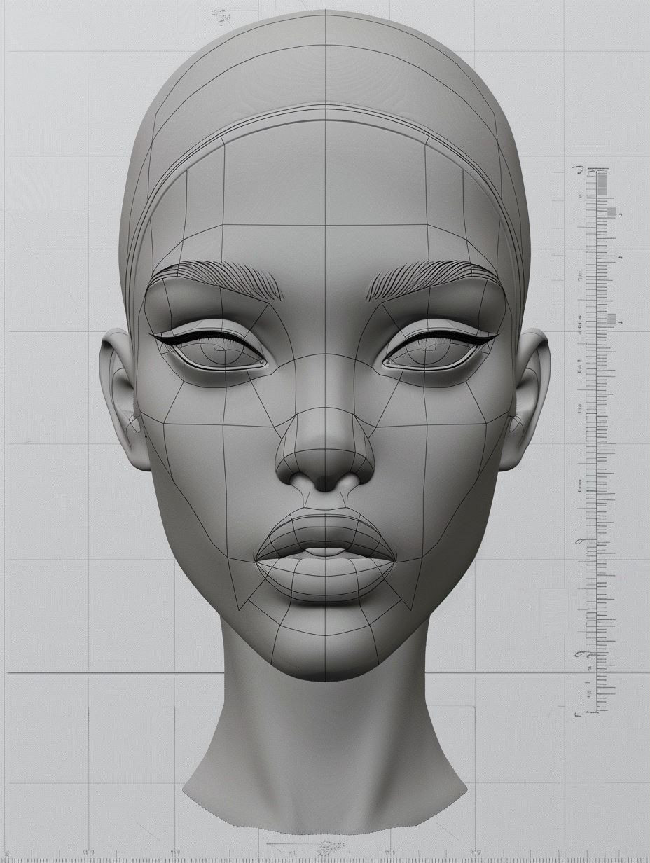 Digital Portraiture and Sculpting Study - Image 3