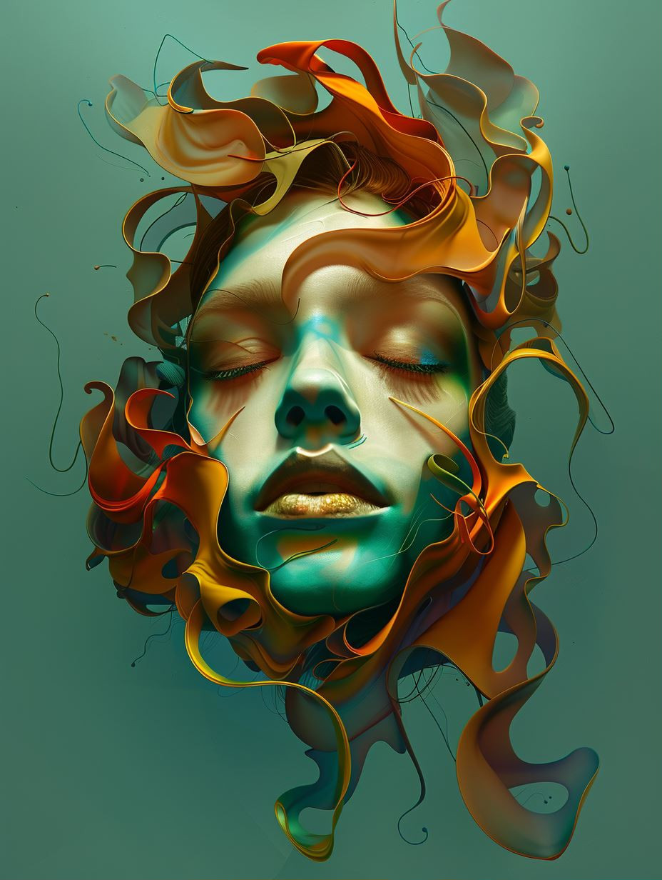 Ethereal Fluidity of Human Form - Image 1