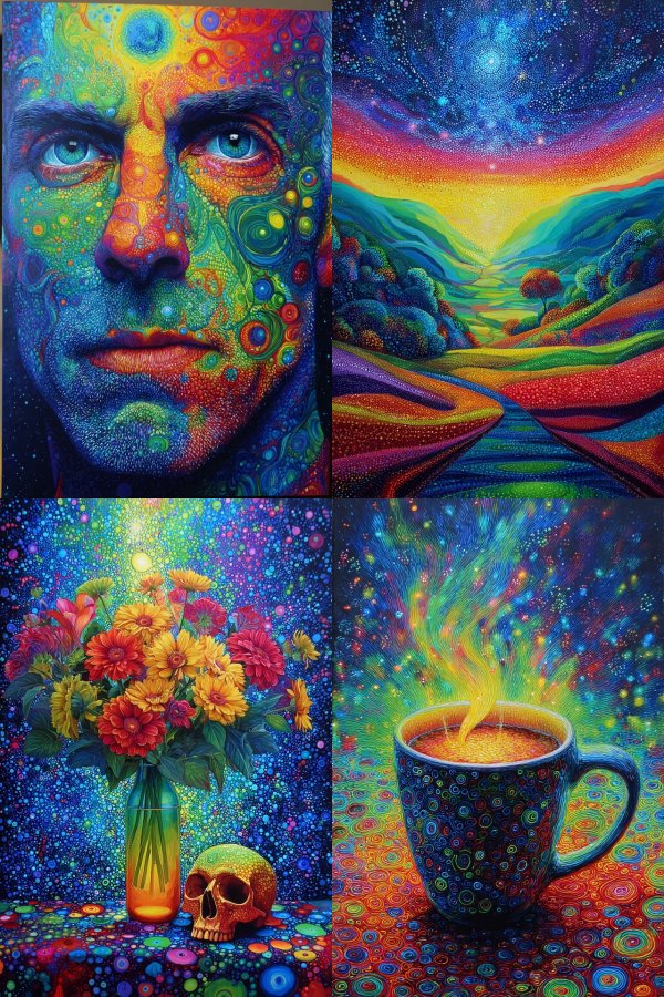Psychedelic Visions of Life and Nature