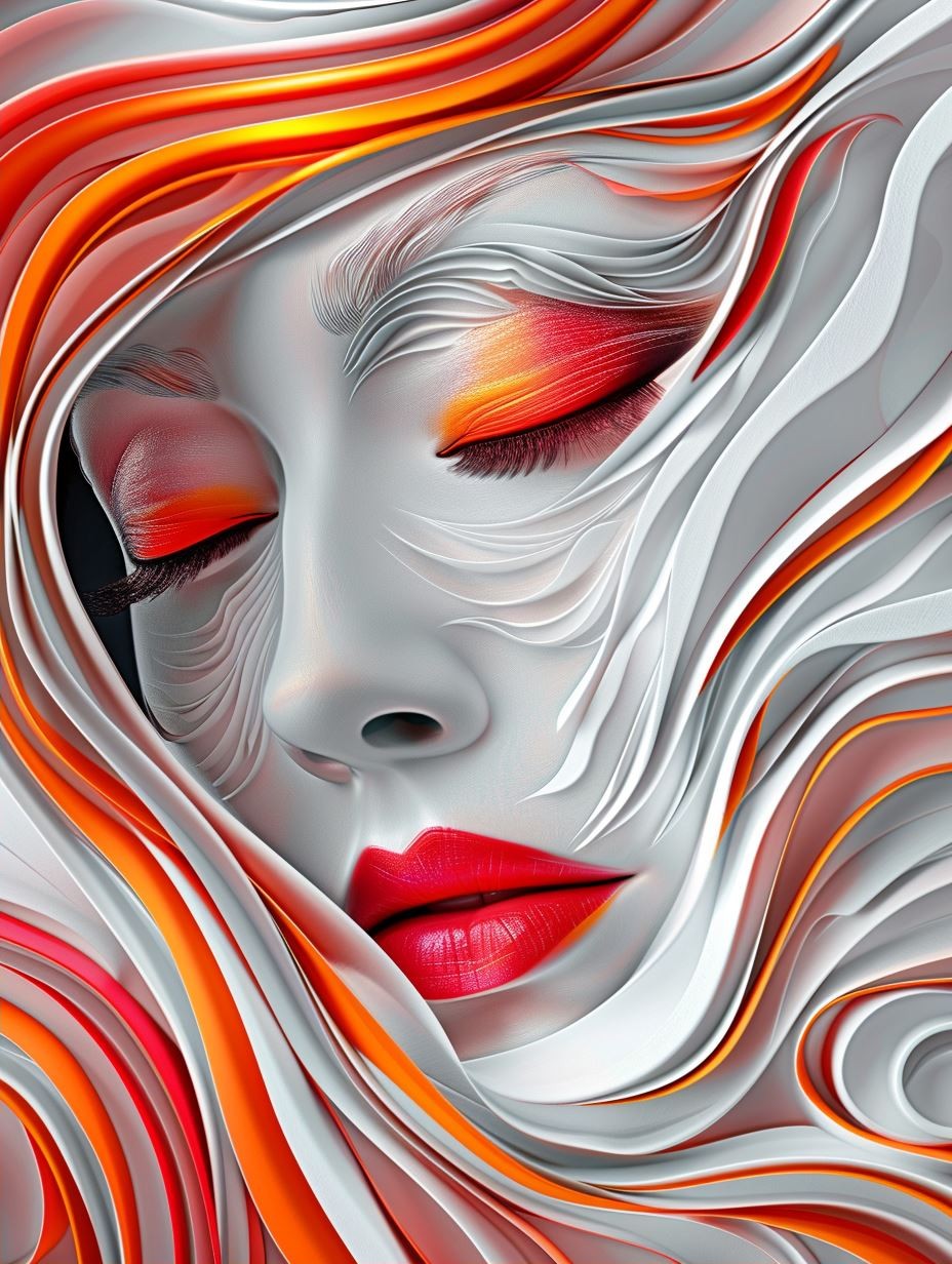Vibrant Swirls of Liquid Emotion - Image 2