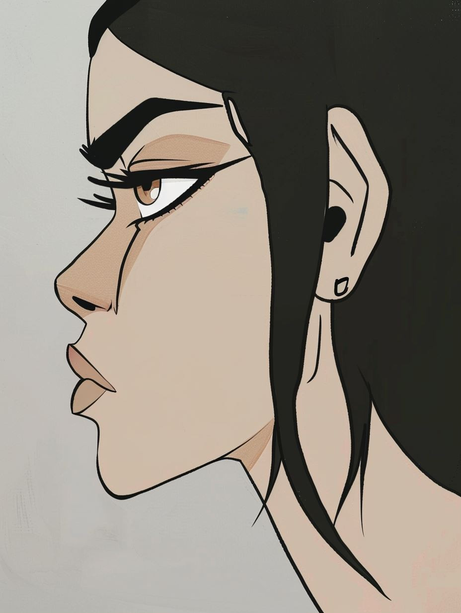 Modern Digital Portraits of Stylized Women - Image 1