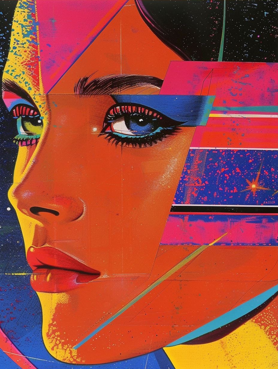 Neon Visions: A Pop Art Collage - Image 3