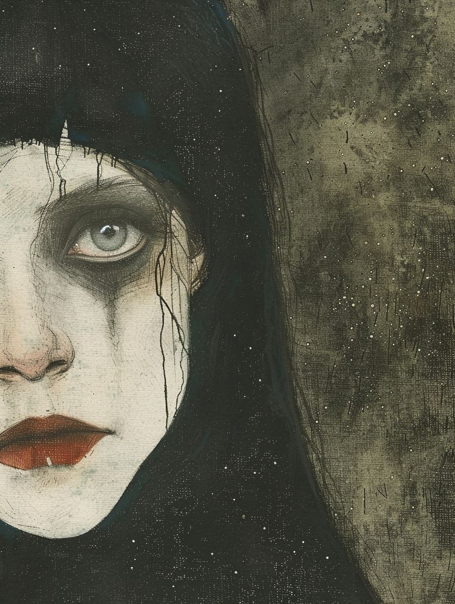Melancholy Gothic Portrait Studies - Image 1