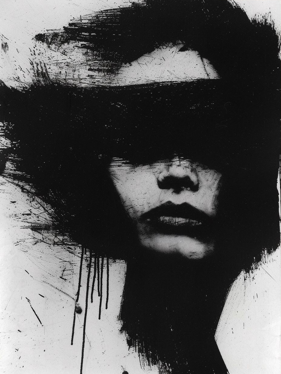 Dark Moody Expressionist Portraits - Image 3