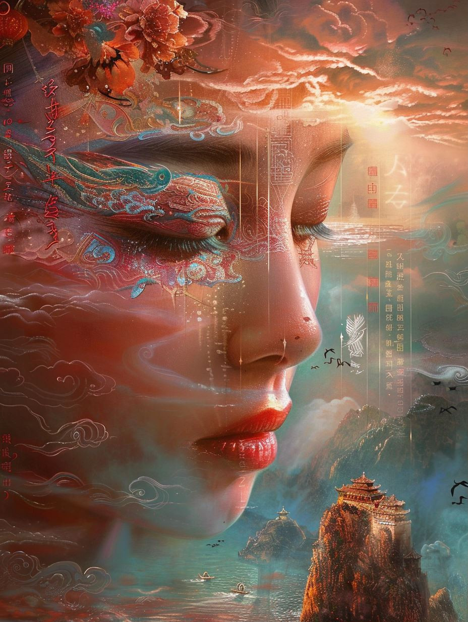 Ethereal Portraits of Dreamy Faces - Image 1