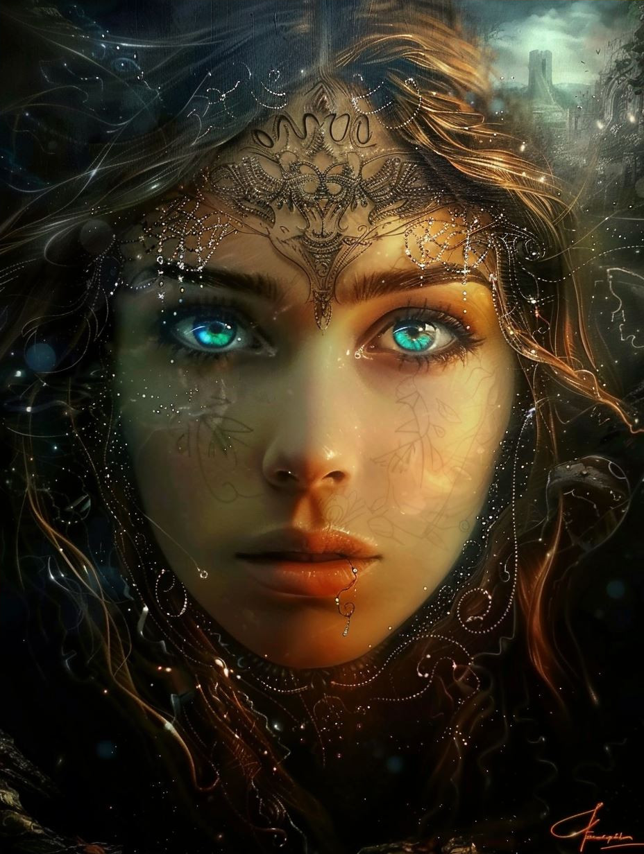Mystic Gaze of Ethereal Shadows - Image 4