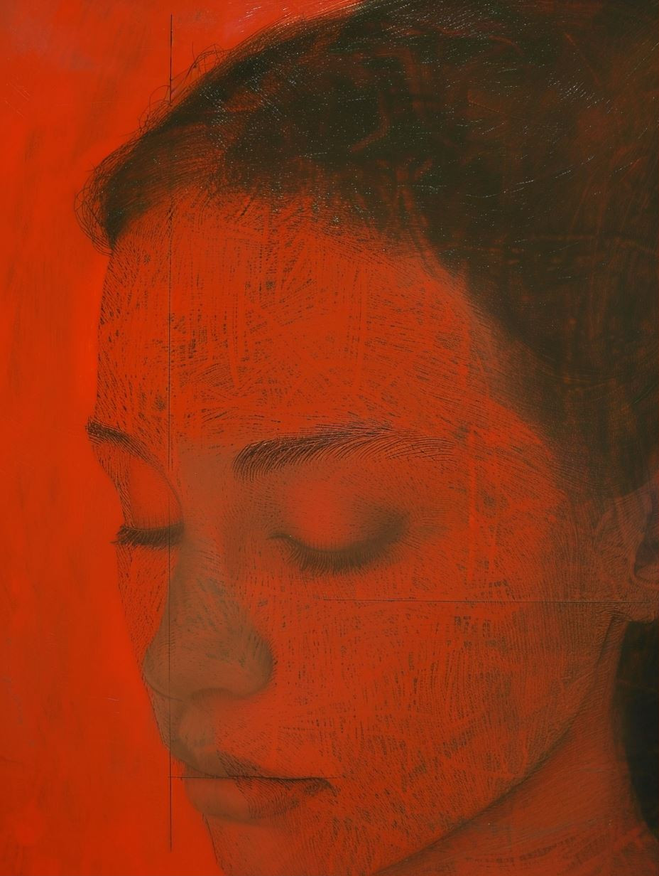 Crimson Echoes of Silent Faces - Image 1