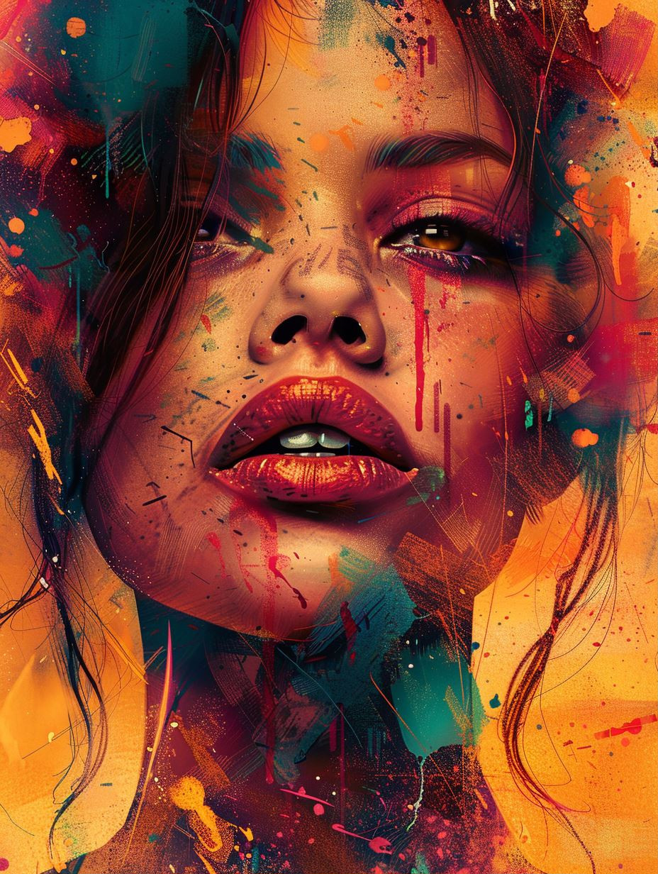 Abstract Emotional Portrait Studies - Image 1