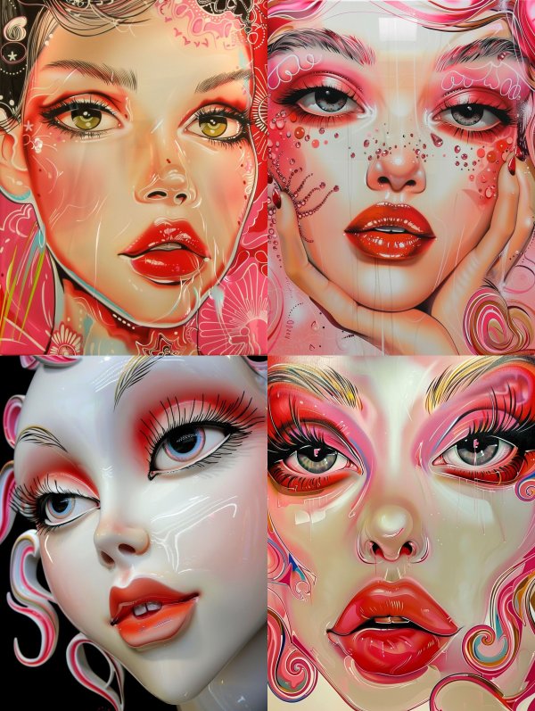 Surreal Ethereal Portrait Art