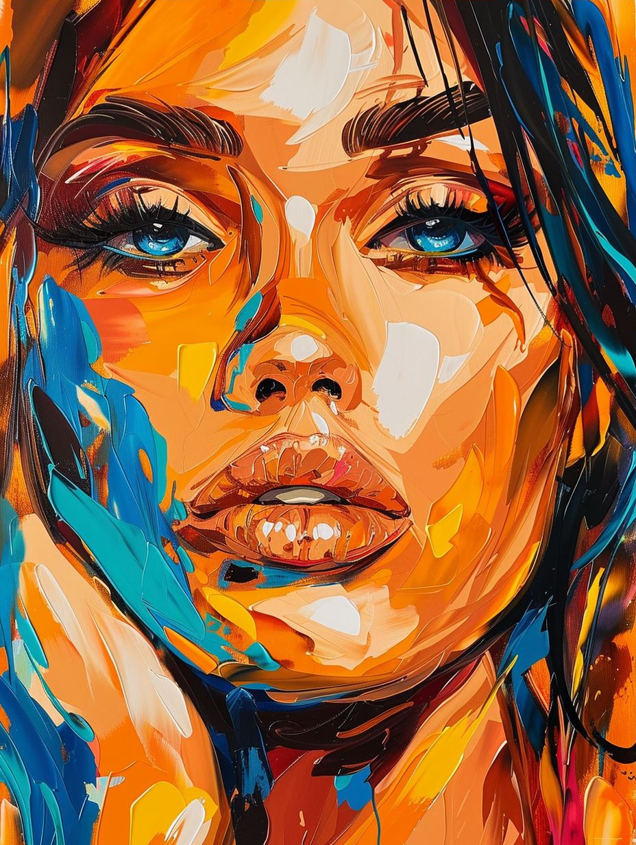 Vibrant Spectrum of Feminine Faces - Image 3
