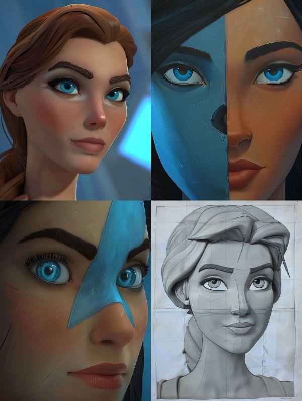 Digital Art Character Design Process