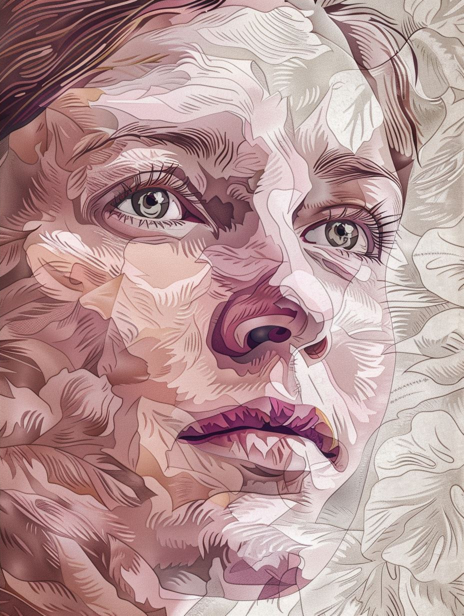 Organic Topographic Portrait Study - Image 4