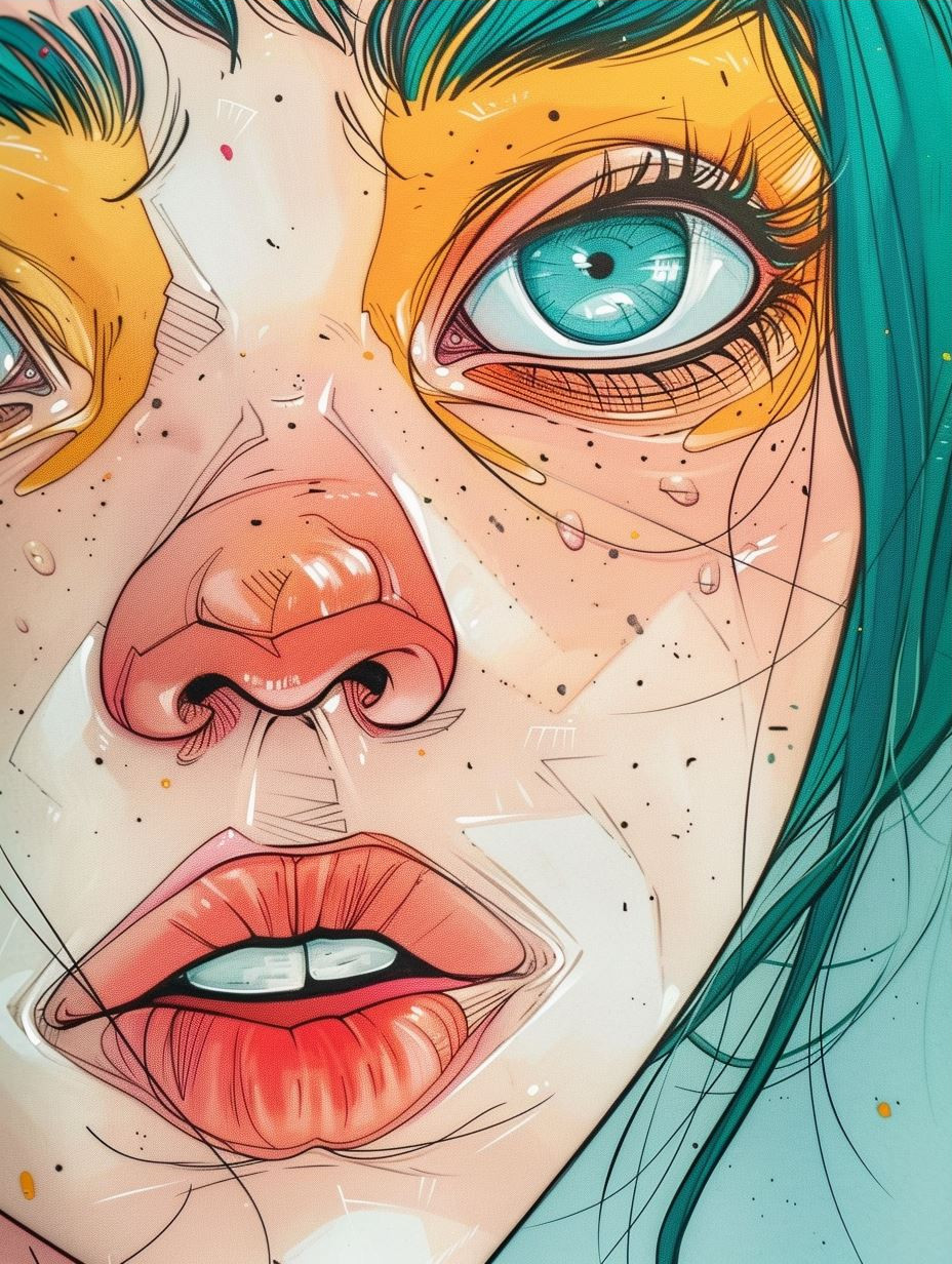Tearful Teal Dream - Image 3