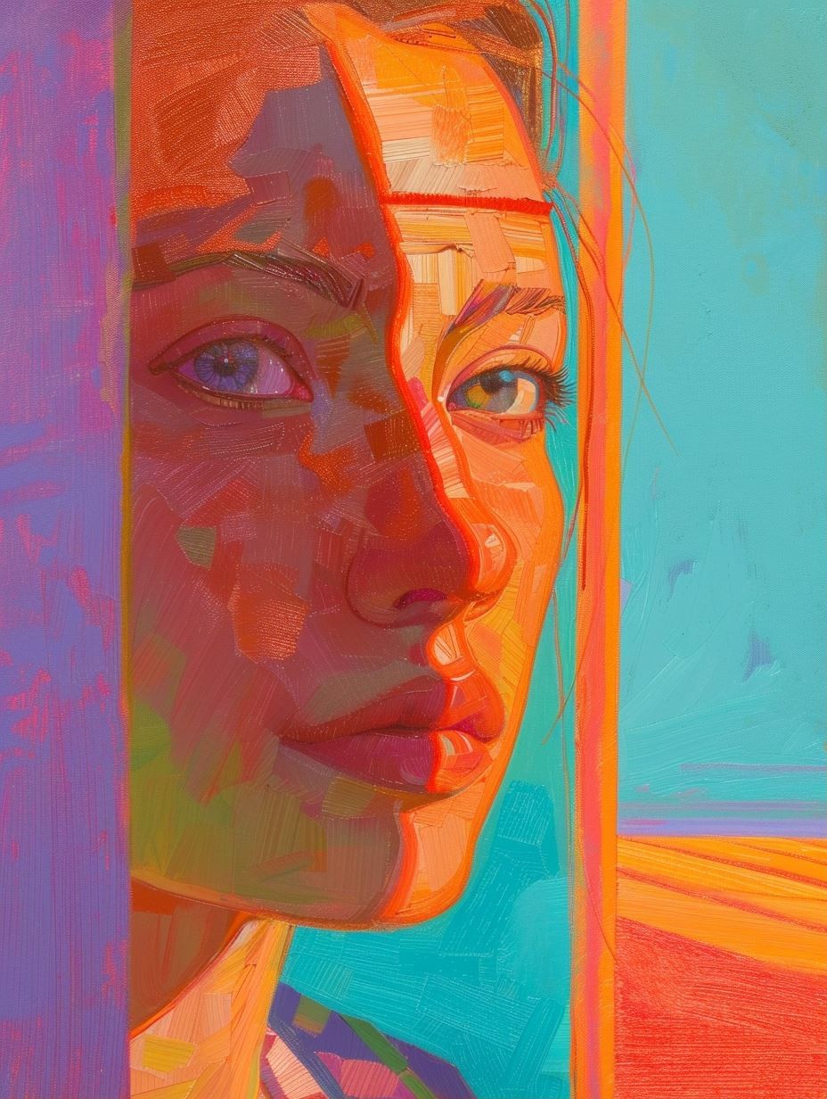Prismatic Portrait of Divided Light - Image 1
