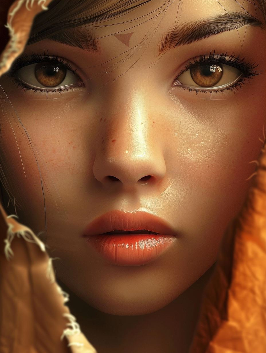 Ethereal Portraits of Golden Radiance - Image 3