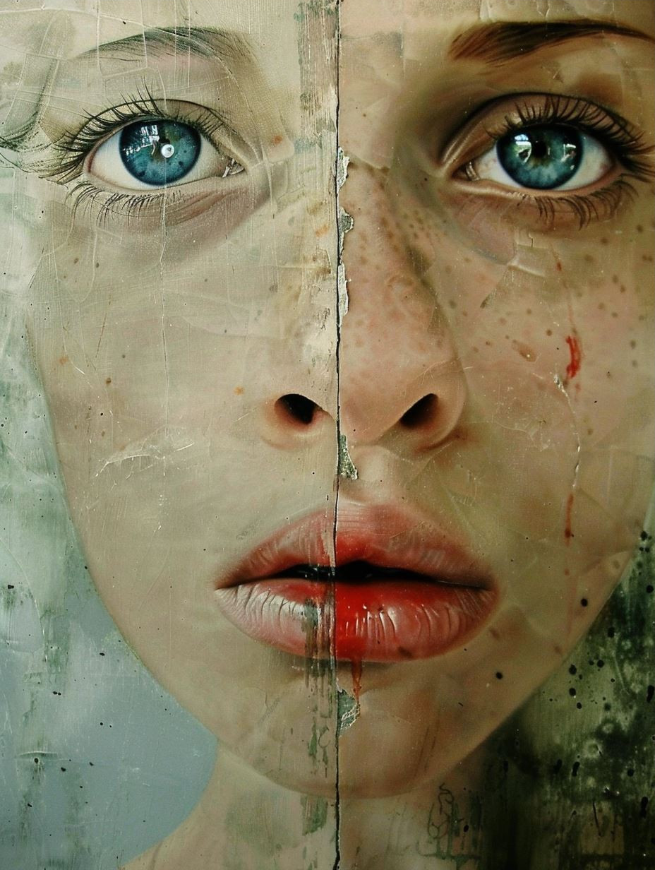Ethereal Gaze Portrait Study - Image 3