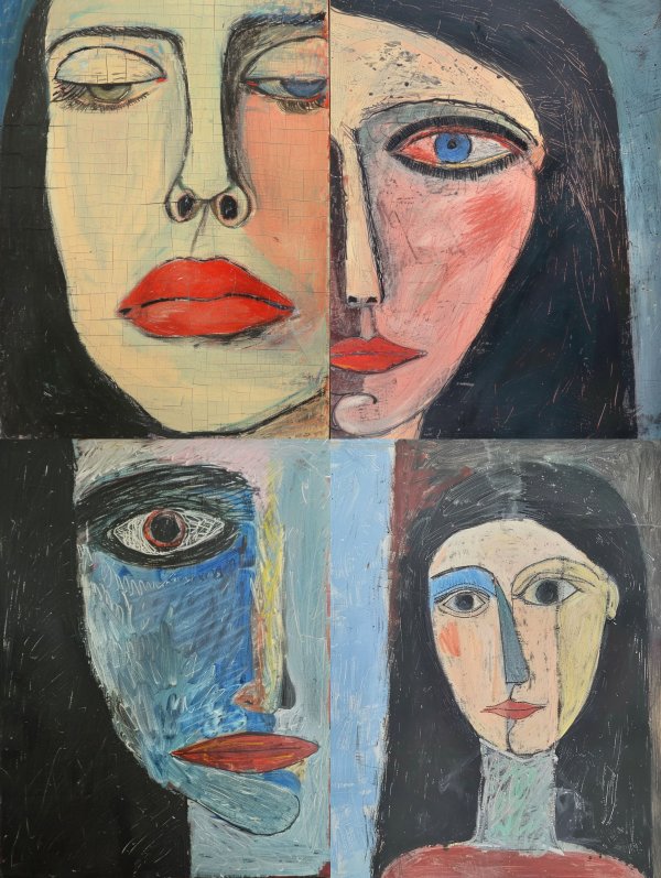 Fragmented Faces of Emotion