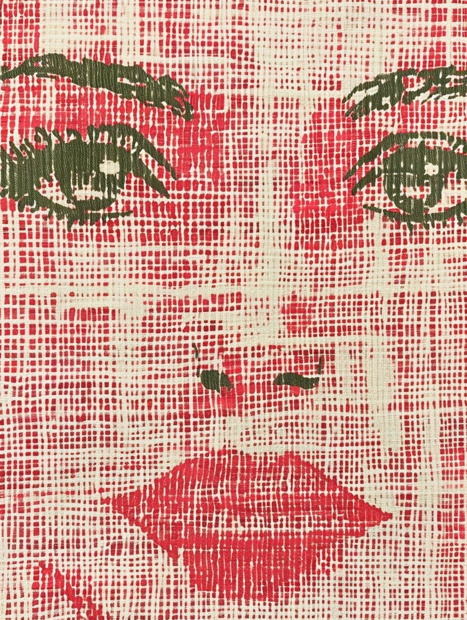 Abstract Textured Portrait Studies - Image 2