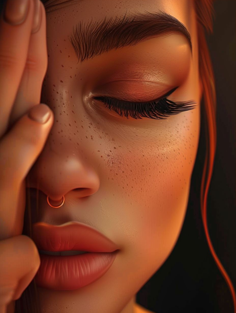 Golden Hour Ethereal Beauty - Image 3