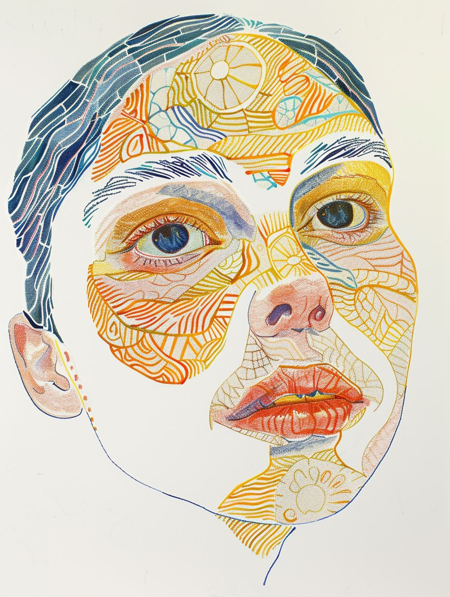 Abstract Evolution of Portraiture - Image 3