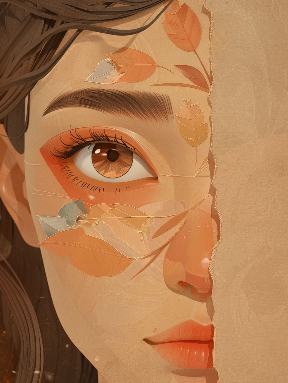 Ethereal Autumnal Portrait Fragments - Image 3