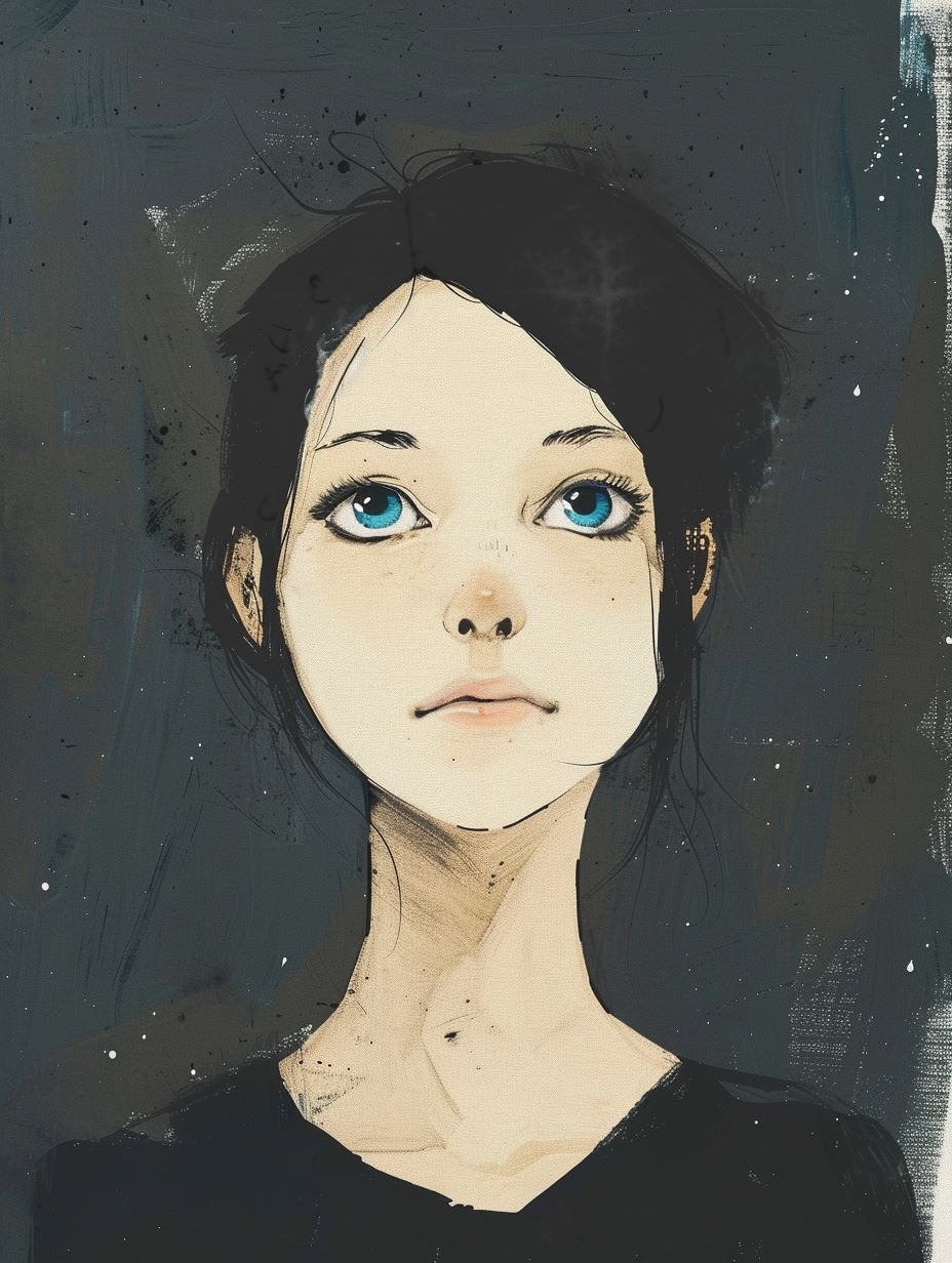 Melancholy Gazes in Digital Art - Image 4