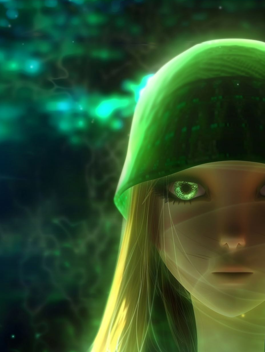 Ethereal Glow of Mystical Forest Maidens - Image 3