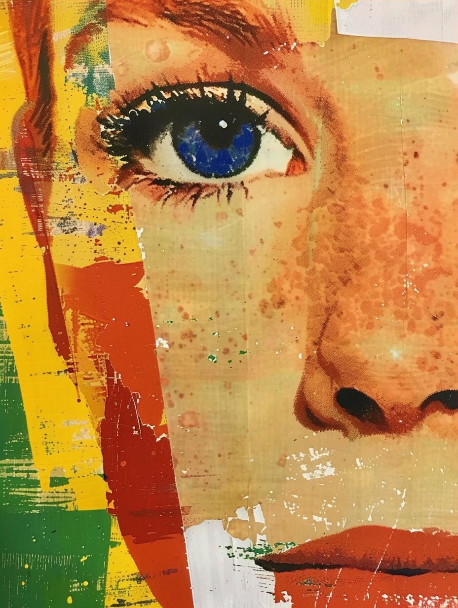 Vibrant Pop Art Fragment - Image 3