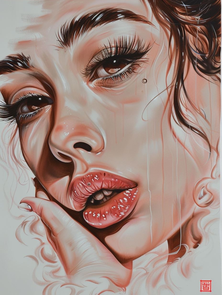 Dewy Ethereal Beauty Portrait - Image 3