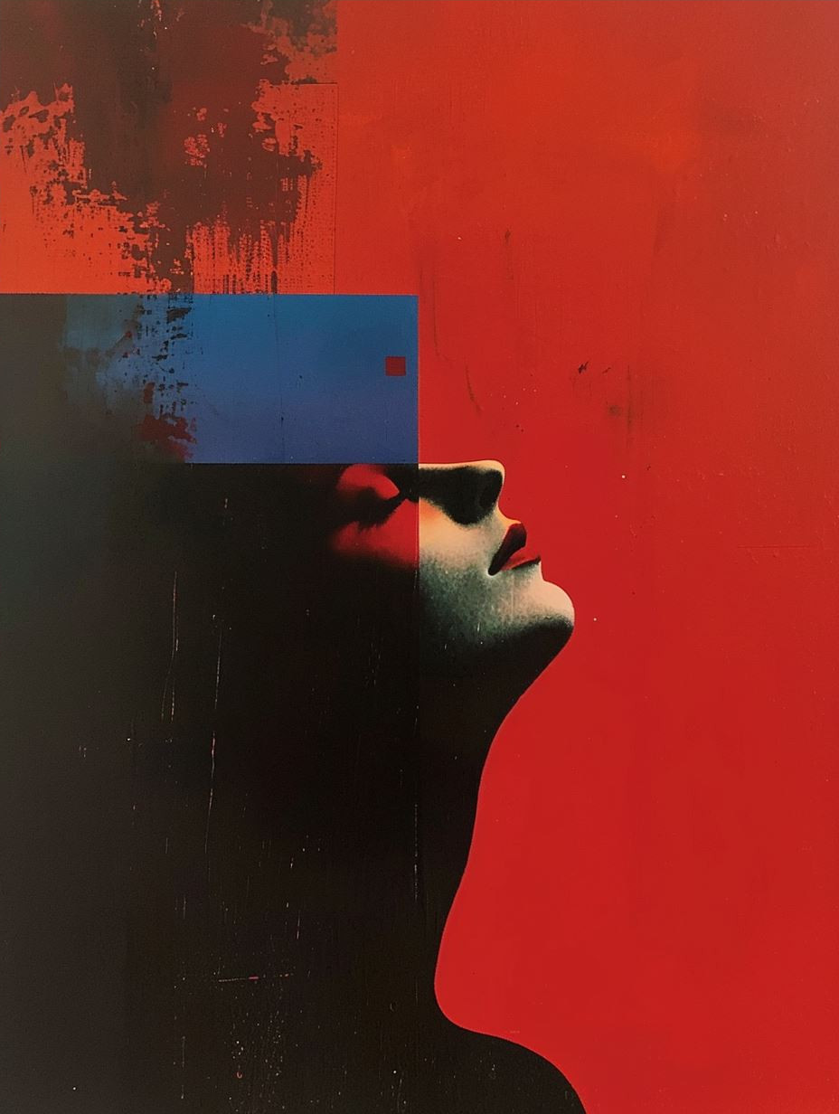 Abstract Fragments of Human Silhouette - Image 4