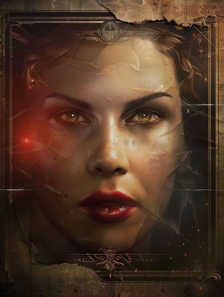 Ethereal Gaze in Ember Light - Image 2