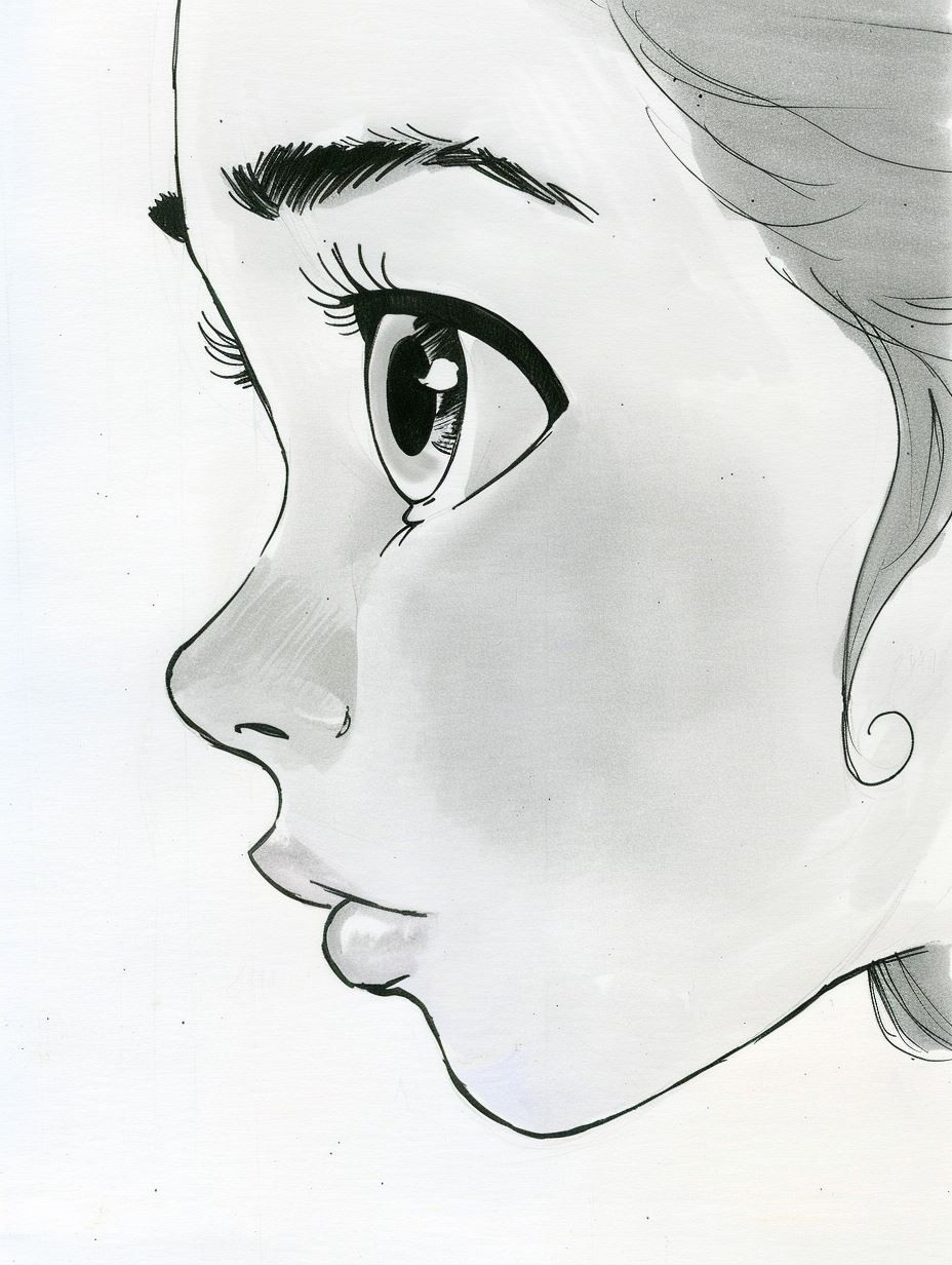 Ethereal Gaze: Anime Portrait Studies - Image 4