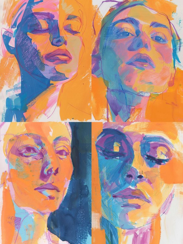Vibrant Prism of Human Emotion