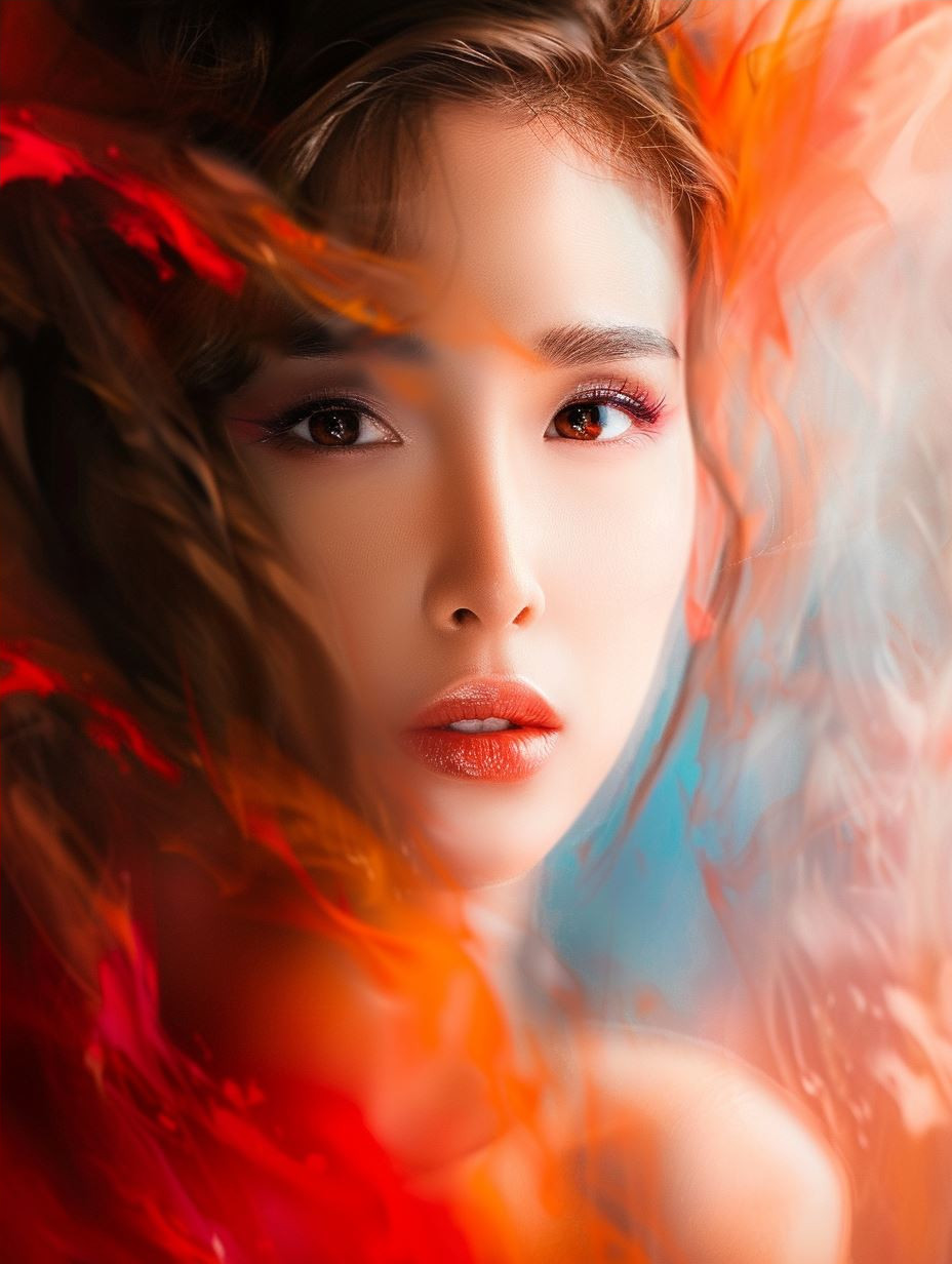Ethereal Portraits in Swirling Mist - Image 4