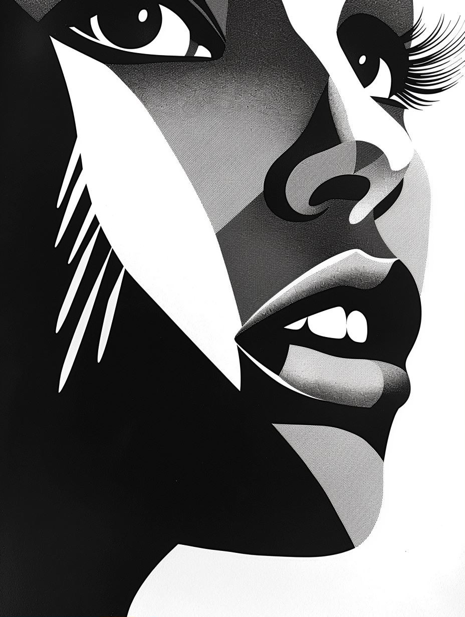 Geometric Prism Portrait Series - Image 1