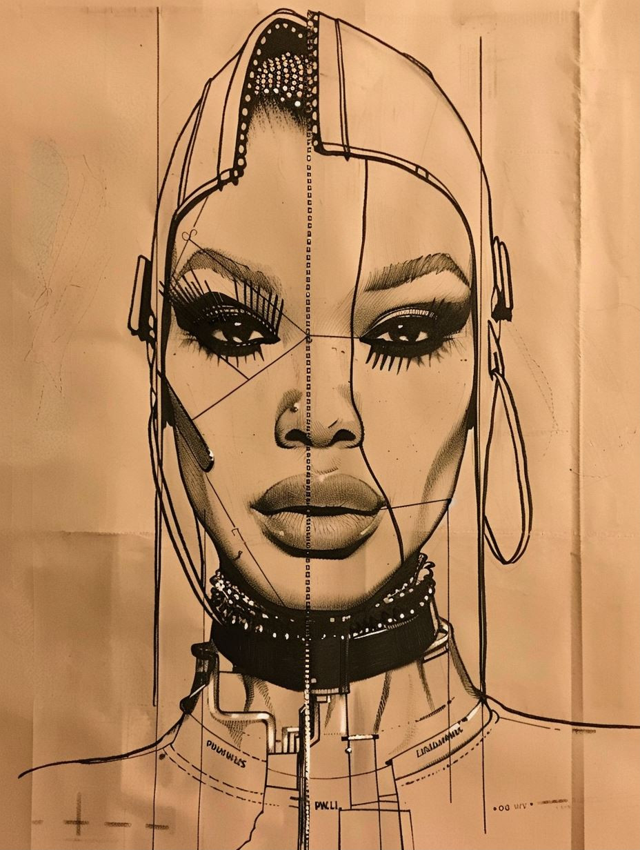 Futuristic Visions of Cybernetic Beauty - Image 1