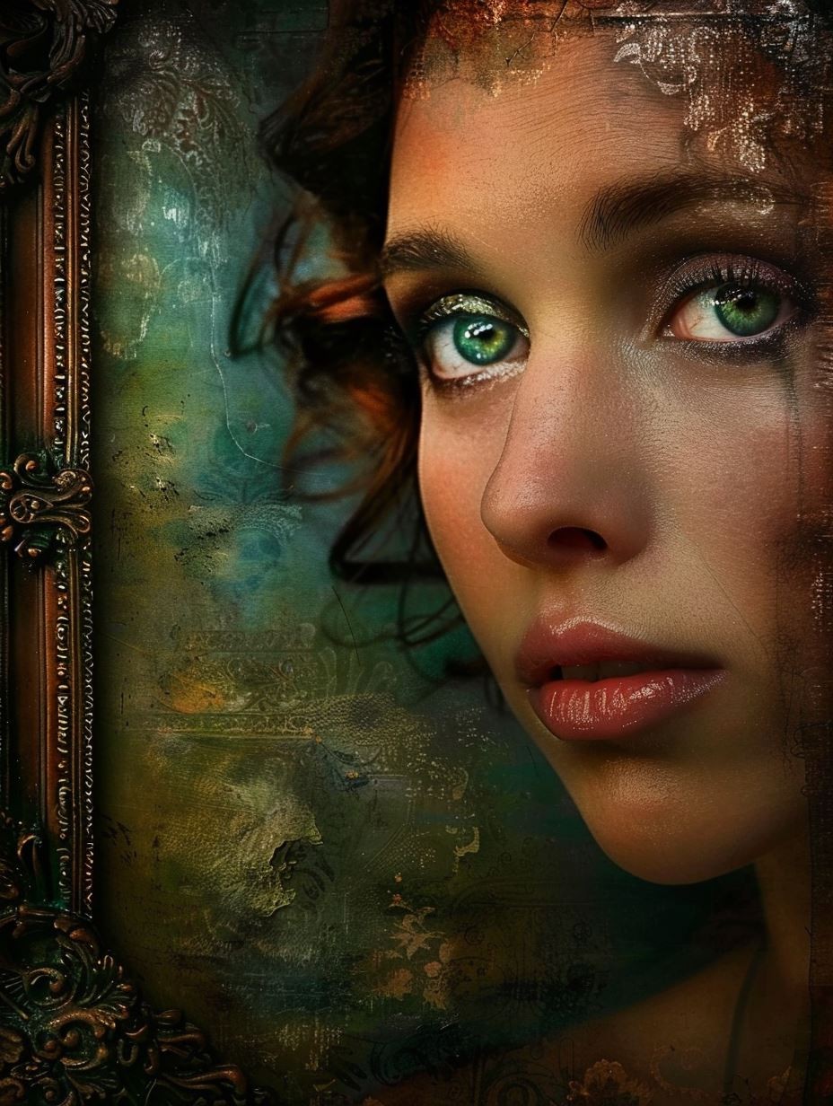Mystic Forest Nomad Portrait - Image 2
