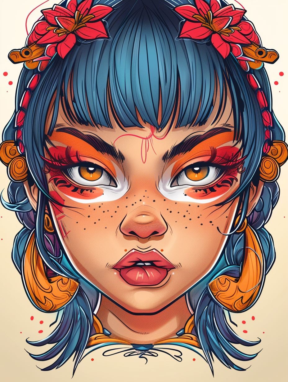 Surrealist Digital Portraits of Ethereal Women - Image 3